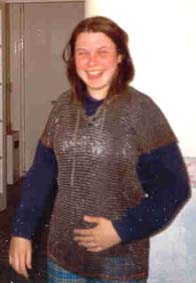 smiling girl in mail