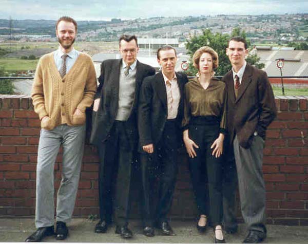 Group photo of TV Catherine Cookson 1950s jivers