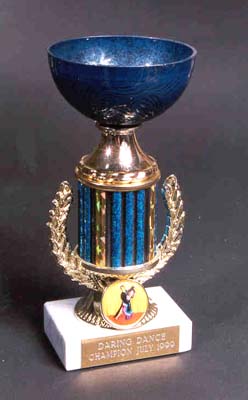 Stylish and curiously tasteful trophy