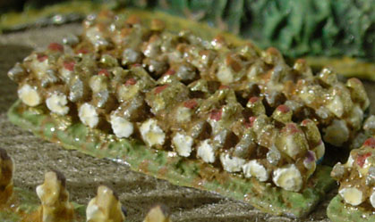 2mm hoplites, in close up.