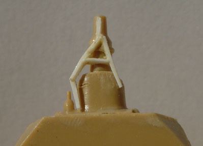 Aerial deflector on Panzer IV D