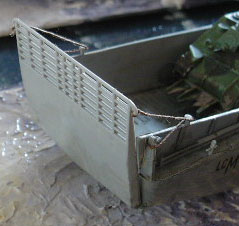 Close up of LCM door.