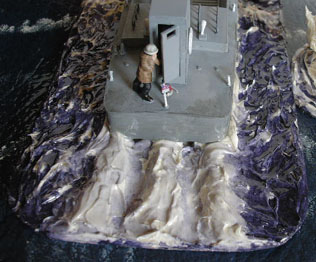 Rear wash of the LCMs.