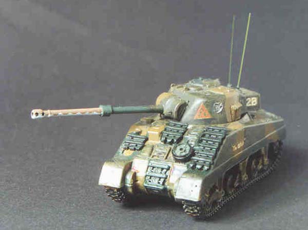 Sherman Firefly with disguised barrel
