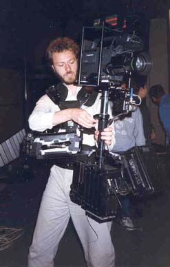 Lloyd operating steadicam