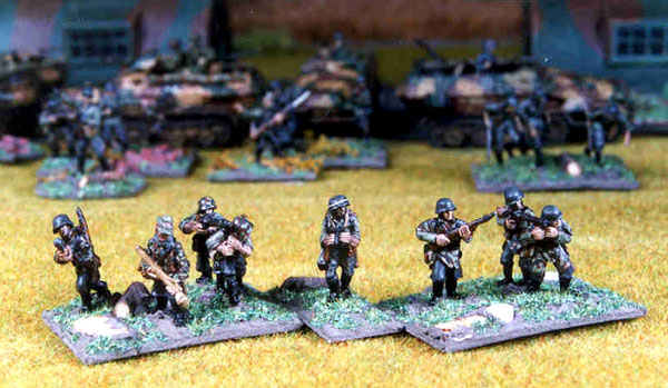 Panzergrenadier section