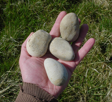 some sling stones